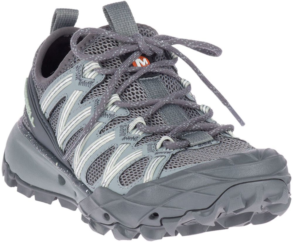 Merrell Hiking Shoes Grey - Choprock - Womens 03VPXGYSN